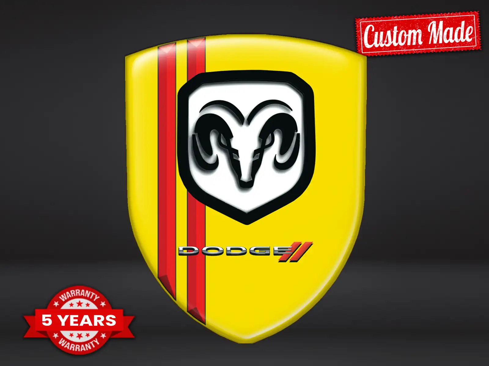 Dodge Calcomanías Autoadhesivas Vehículos Gama Alta Premium